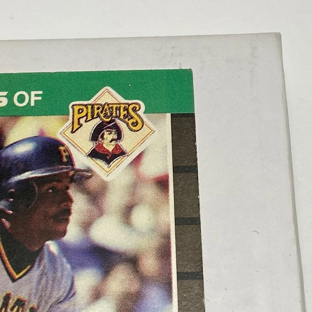 Vintage Donruss MLB '89 Barry Bonds Pittsburgh Pirates Base Set Baseball Card 92